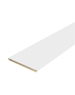 Доборная планка телескопическая Fly 62 150х10х2150 мм ПВХ эмалит белая (1 шт.) Velldoris