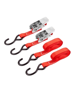 Стяжной ремень 25 мм 4,6 м (0,34 т) полиэстер (2 шт.) (R88022) Dsv