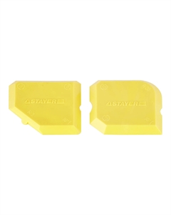 Шпатель для нанесения герметика резиновый набор (2 шт.) (10165-H2) Stayer