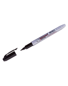 Маркер перманентный Multi Marker Super Slim черный грифель 1 мм Crown