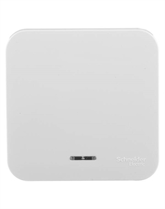 Выключатель Blanca одноклавишный накладной белый с подсветкой (BLNVA101111) Systeme electric