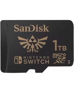Карта памяти microSDXC Nintendo Switch 1 ТБ, черный Sandisk