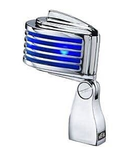 Динамический микрофон Heil The Fin Deco-Style Dynamic Mic with Blue LEDs