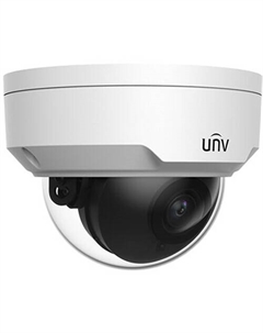 Уличная сетевая купольная камера Uniview IPC324SB-DF28K-I0 4 МП с функцией ночного видения