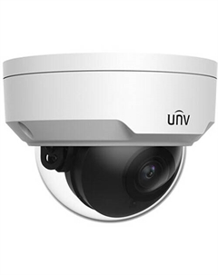 Уличная сетевая купольная камера Uniview IPC325SB-DF28K-I0 5 МП с функцией ночного видения
