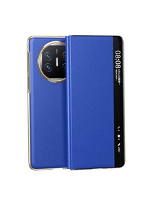 Чехол для телефона Baohuguang Bao Huguang, Sapphire blue electroplated pebbled leather smart leather case Bao huguang