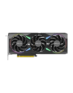 Видеокарта PNY NVIDIA GeForce RTX 5070 Ti ARGB EPIC-X RGB OC Triple Fan, 16 Гб, чёрный Pny