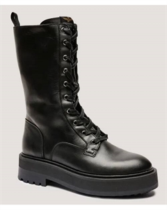 Кожаные ботильоны на платформе, черный Aeronautica militare