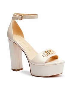 Кожаные сандалии, бежевый Guess