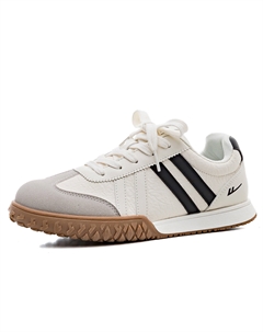 Амортизирующие износостойкие противоскользящие берцы немецкой армии для женщин с низким верхом бежево-черные, цвет Beige/Black Warrior