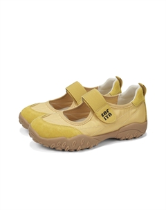 Женские туфли Мэри Джейн на платформе желтые, цвет Yellow Safiya