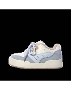 Женские лоу-топ скейтборд кроссовки светло-голубые, цвет Light Blue Jimixiong