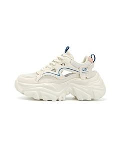 Женские противоскользящие износостойкие низкие кеды повседневные бежево-голубые, цвет Beige Blue Mulinsen