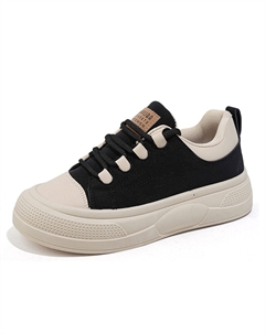 Женские скейтерские кеды черные, цвет Black Tonybear