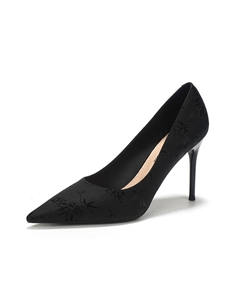 Женские туфли на высоком каблуке черные, цвет Black Weishibangwei