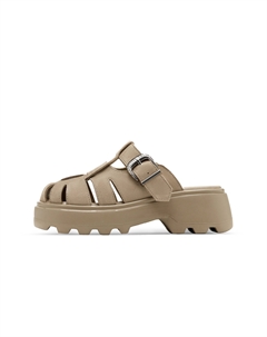 Женские противоскользящие закрытые тапочки с устойчивостью к истиранию абрикос, цвет Apricot C°banner