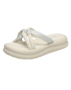 Женские противоскользящие шлепанцы бежевые, цвет Beige Tonybear