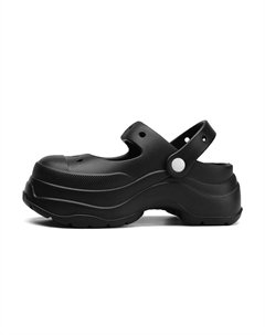 Клоги женские черные, цвет Black Oubt