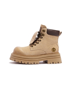 Женские ботинки Martin Earth Yellow/Purple/Sand/Dark Blue в цвете Sand, цвет Sand Camel