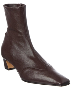 Ботильоны из кожи Nevada, коричневый Khaite