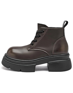 Женские ботинки Martin короткие на платформе, коричневый Agsdon