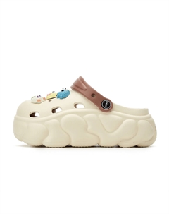 Классические перфорированные клоги для женщин в цвете хаки, цвет Khaki Josiny