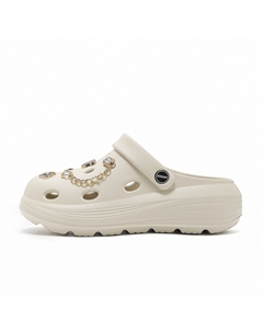 Коллекция Timeless Perforated с уникальным шармом женские клоги в цвете хаки, цвет Khaki Josiny