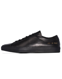 Женские кроссовки Achilles Low 'All Black' Common projects