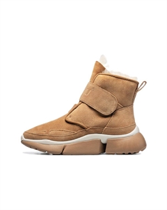 Тёплые короткие зимние сапоги женские Chestnut, Black Au&mu