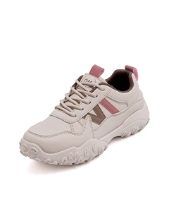 Дышащие повседневные туфли на платформе для увеличения роста женские - хаки красный, цвет Khaki Red Johlin dream