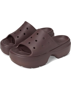 Туфли Stomp Slide, цвет Mocha Crocs