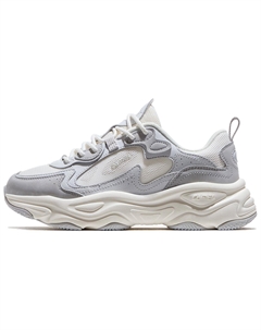 Скользоустойчивые и дышащие массивные низкие кроссовки женские Ivory White/Sand Gray, цвет Ivory White/Sand Gray Camel