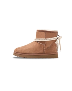 Угги Classic Mini II с принтом звезд, коричневый Ugg