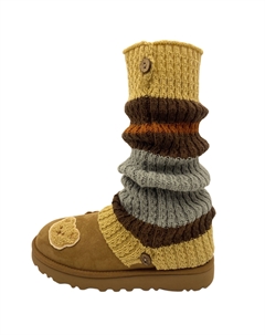 Ботинки зимние Classic Ultra Mini Towel Bear, каштаново-коричневый Ugg