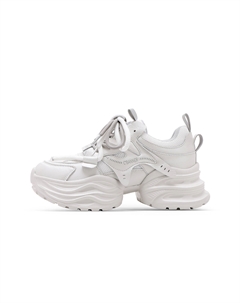 Женские низкие массивные кроссовки White Gray, цвет White Gray C°banner