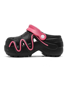 Клоги женские черные, цвет Black King jinmai