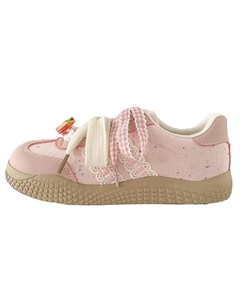 Женские лоу-топ скейтборд кроссовки розовые, цвет Pink Jimixiong