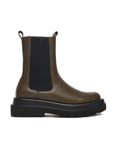 Классические ботильоны 7223-1-OLIVE, зелёный Deezee