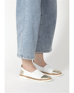 Слипоны, золотой Venezia