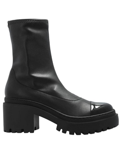 70-миллиметровые ботинки Lionora на массивной подошве женские, черные Giuseppe zanotti