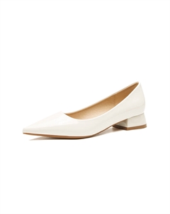 Женские туфли на платформе с массивным каблуком экрю, цвет Ecru Zomila