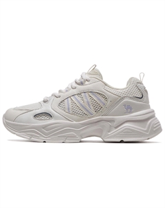 Износостойкие дышащие легкие массивные низкие кроссовки женские Ivory White/Light Purple, цвет Ivory White/Light Purple Camel