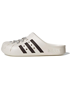 Adilette Clog 'White Wonder Clay', Бежевый Белый Черный Adidas