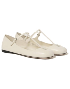 Повседневные туфли женские слоновая кость белый Miu miu