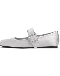 Маленькие Charles & Keith в китайском стиле Новый китайский стиль Женские повседневные туфли на плоской подошве Многоцветные, ЧЕРНЫЕ ТЕКСТУРИРОВАННЫЕ Черные текстурированные Charles&keith