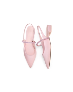 Маленькие бретельки Ck One на сандалиях 2,2 см Женские, Светло-розовый Светло-розовый Charles&keith