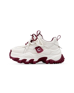 Женские кроссовки Low Top Chunky, черно-белые C°banner