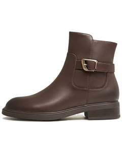 Ботильоны женские черные/коричневые, черные без подкладки Bata