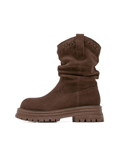 Женские полусапожки верблюжий/хаки, цвет Khaki C°banner