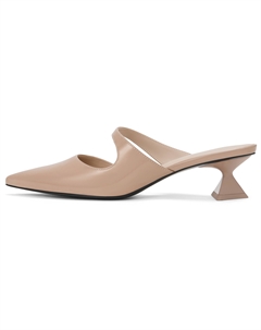 Сланцы с закрытым носком на композитной подошве 4,5 см, телесный Charles&keith